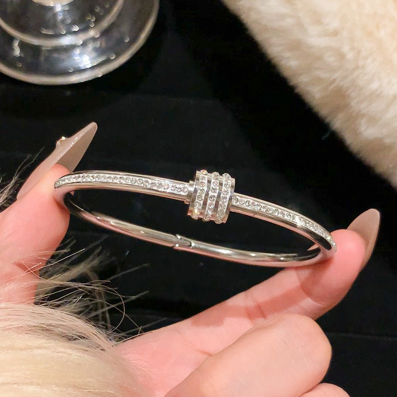 Gljáandi armband | Gull