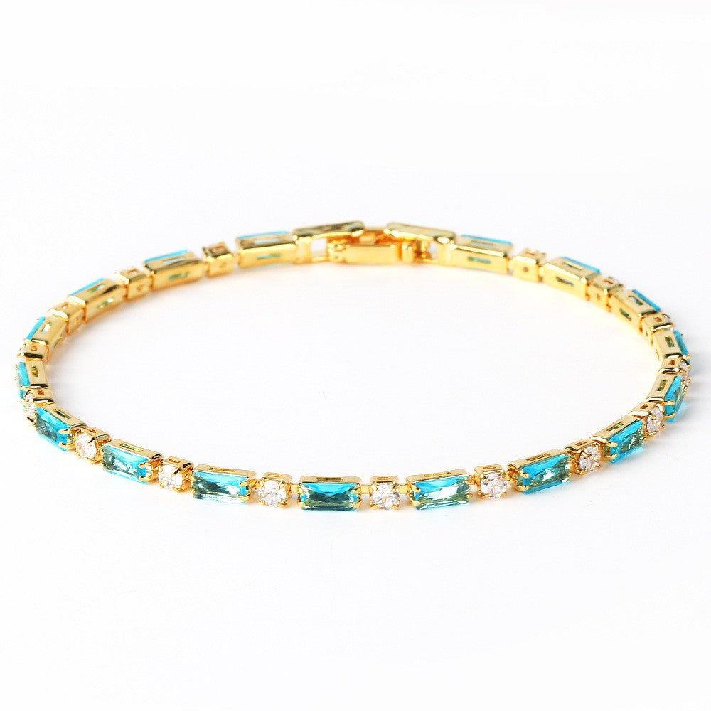 Armband með túrkíssteini | Gull