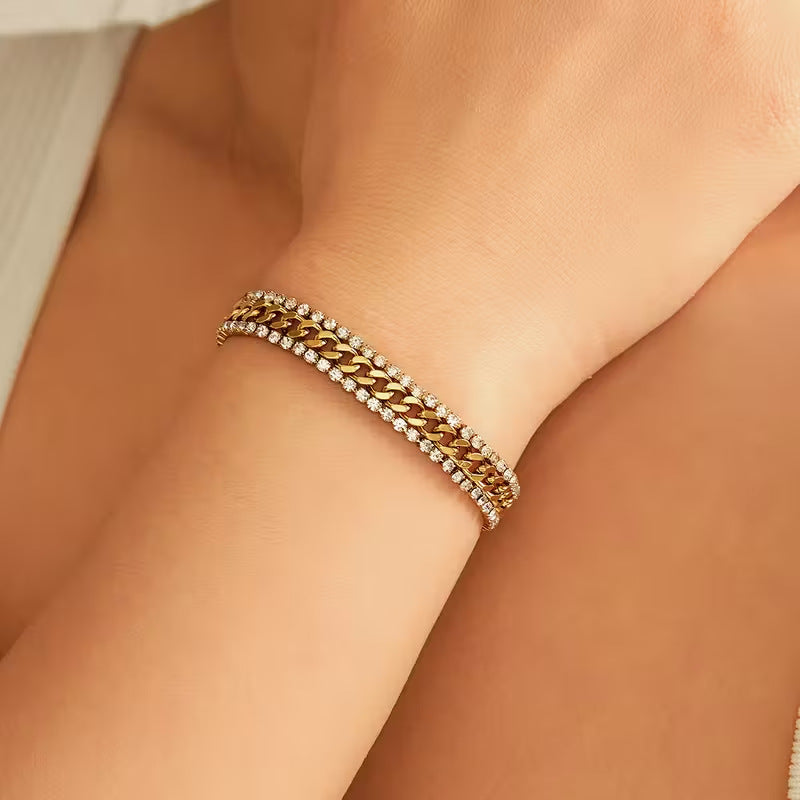 Einfalt armband | Gull