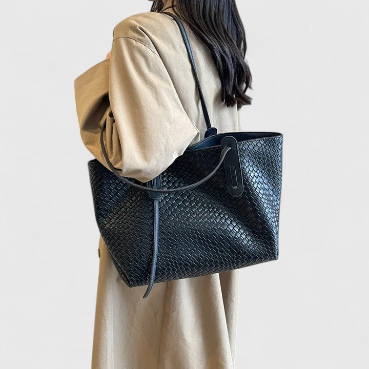 Ragnhild™ | Klassísk ofin handtaska